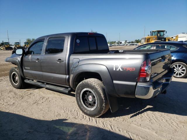 5TFJU4GN9BX006925 - 2011 TOYOTA TACOMA DOUBLE CAB PRERUNNER GRAY photo 2