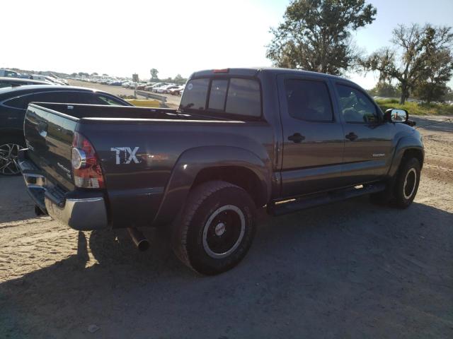 5TFJU4GN9BX006925 - 2011 TOYOTA TACOMA DOUBLE CAB PRERUNNER GRAY photo 3