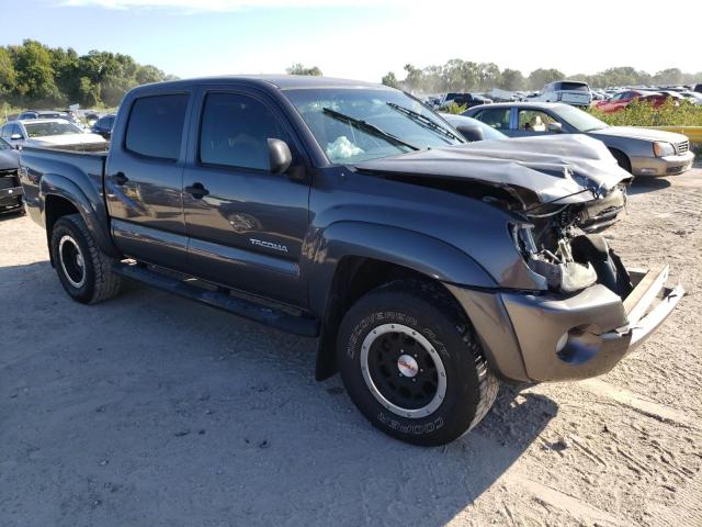5TFJU4GN9BX006925 - 2011 TOYOTA TACOMA DOUBLE CAB PRERUNNER GRAY photo 4