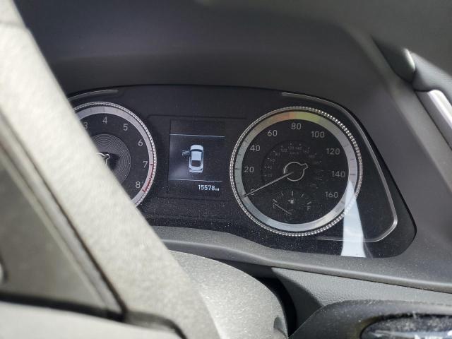 5NPEG4JA2NH143994 - 2022 HYUNDAI SONATA SE GRAY photo 9