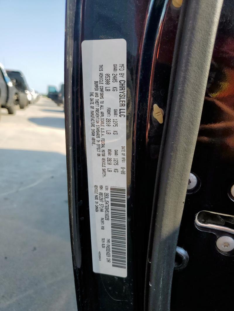 2B3LJ54T69H510228 - 2009 DODGE CHALLENGER R/T BLACK photo 13