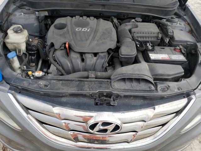 5NPEC4AC8DH667078 - 2013 HYUNDAI SONATA SE 灰色 照片 11