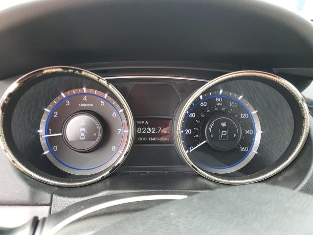 5NPEC4AC8DH667078 - 2013 HYUNDAI SONATA SE 灰色 照片 9