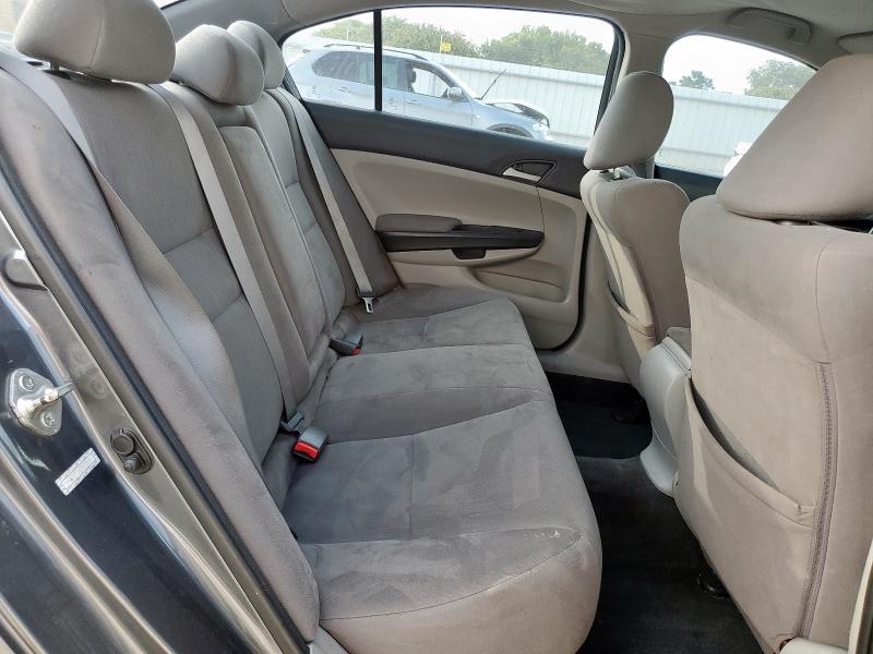 1HGCP2F37CA085652 - 2012 HONDA ACCORD LX ნაცრისფერი ფოტო 10