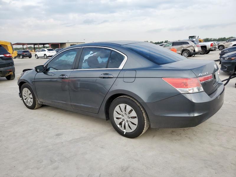 1HGCP2F37CA085652 - 2012 HONDA ACCORD LX ნაცრისფერი ფოტო 2