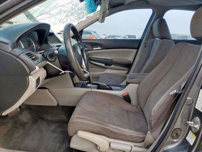 1HGCP2F37CA085652 - 2012 HONDA ACCORD LX ნაცრისფერი ფოტო 7