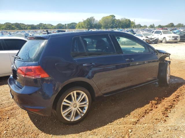 3VW2A7AU5FM022207 - 2015 VOLKSWAGEN GOLF TDI BLUE photo 3