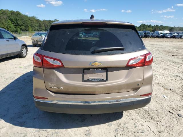 2GNAXJEV9J6303059 - 2018 CHEVROLET EQUINOX LT TAN photo 6