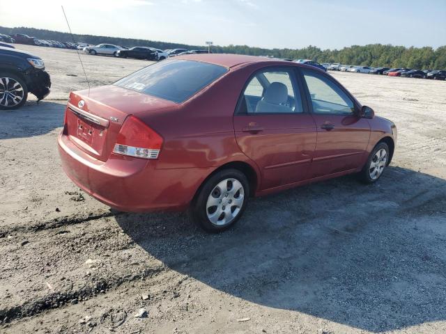 KNAFE221995589513 - 2009 KIA SPECTRA EX წითელი ფოტო 3