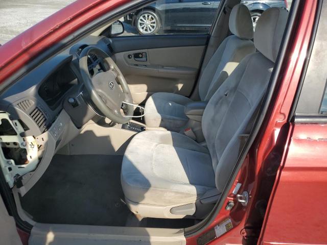 KNAFE221995589513 - 2009 KIA SPECTRA EX წითელი ფოტო 7