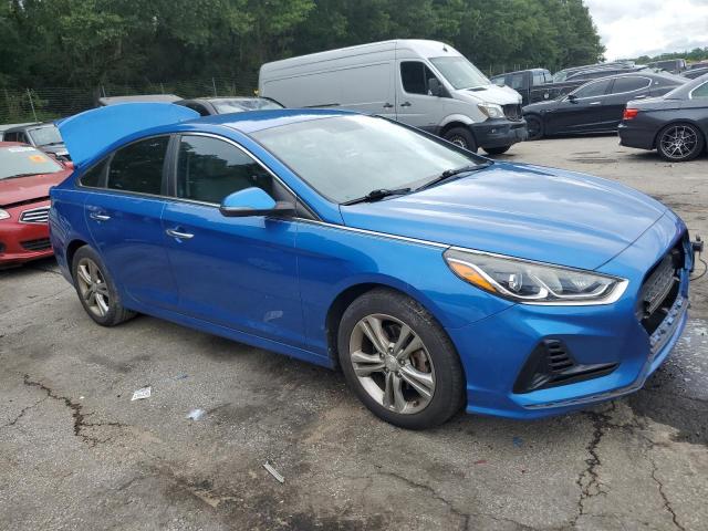 5NPE34AF0JH620536 - 2018 HYUNDAI SONATA SPORT Bleu photo 4