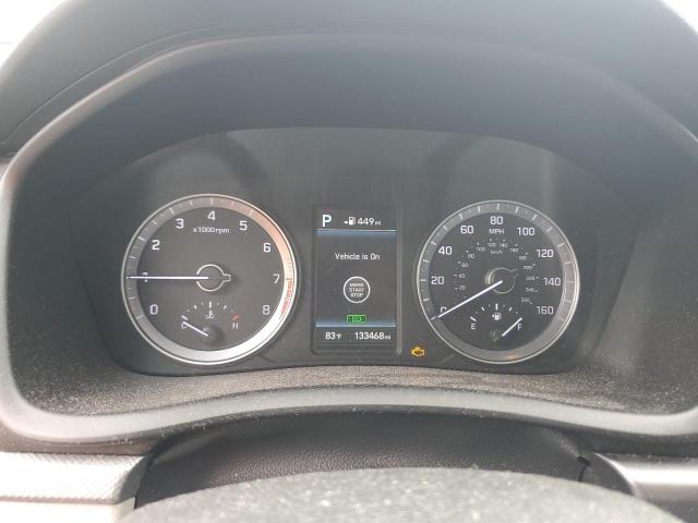 5NPE34AF0JH620536 - 2018 HYUNDAI SONATA SPORT Bleu photo 9