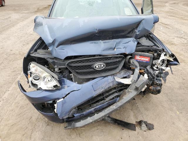 KNAFG526377059529 - 2007 KIA RONDO LX BLUE photo 11