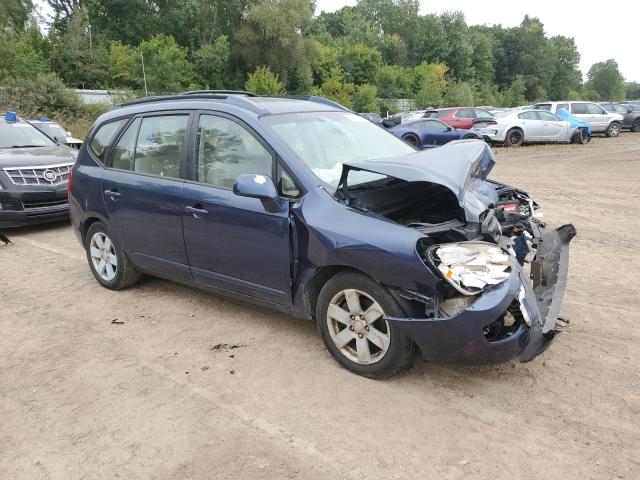 KNAFG526377059529 - 2007 KIA RONDO LX BLUE photo 4