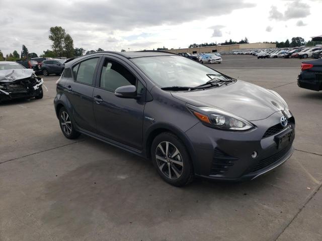 JTDKDTB39J1607385 - 2018 TOYOTA PRIUS C GRAY photo 4