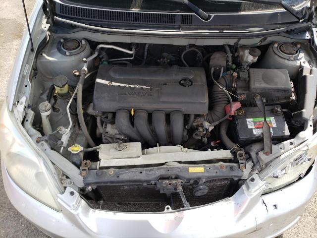 2T1KR32E34C184032 - 2004 TOYOTA COROLLA MA XR SILVER photo 11