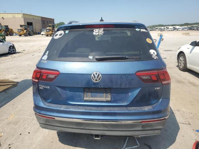 3VV3B7AXXJM004133 - 2018 VOLKSWAGEN TIGUAN SE BLUE photo 6