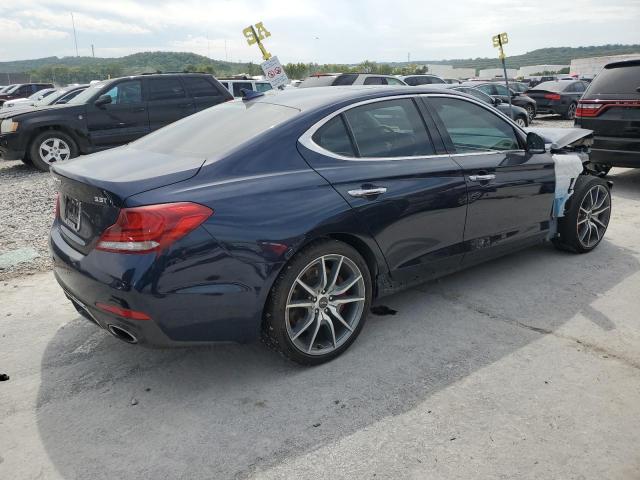 KMTG74LEXKU034467 - 2019 GENESIS G70 ELITE BLUE photo 3