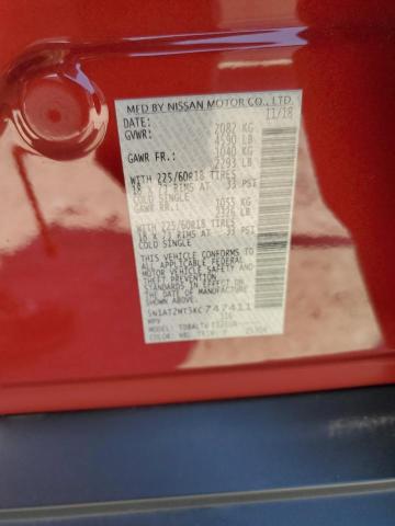 5N1AT2MT5KC747411 - 2019 NISSAN ROGUE S RED photo 13