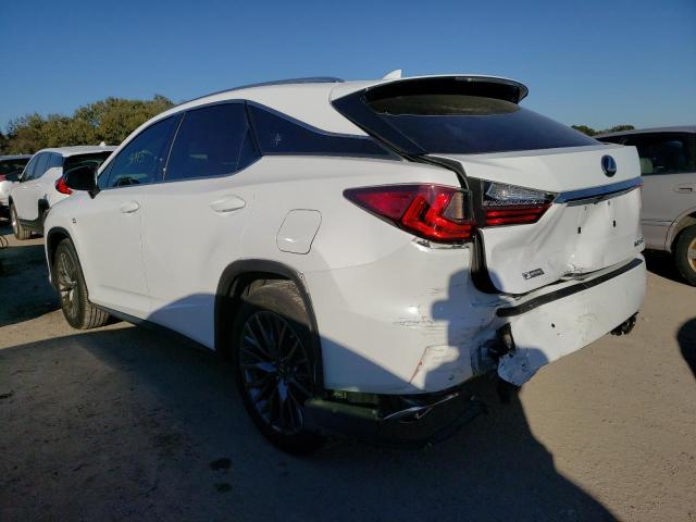 2T2BZMCA0KC185522 - 2019 LEXUS RX 350 BASE WHITE photo 2