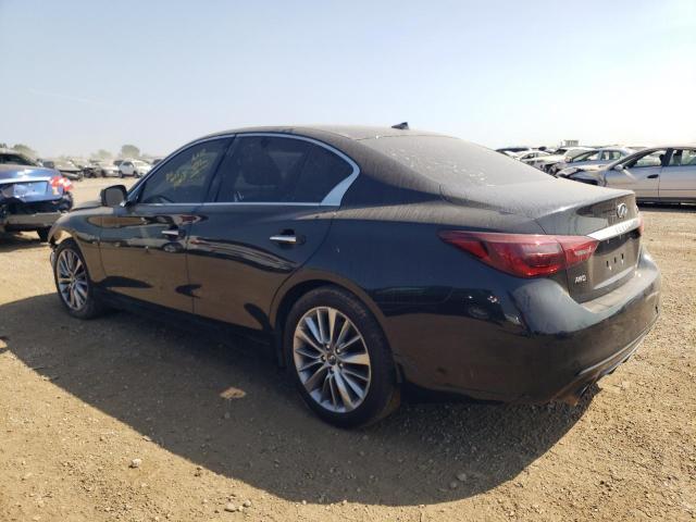 JN1EV7AR5JM431685 - 2018 INFINITI Q50 LUXE BLACK photo 2