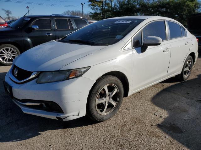 19XFB2F77FE102528 - 2015 HONDA CIVIC SE WHITE photo 1