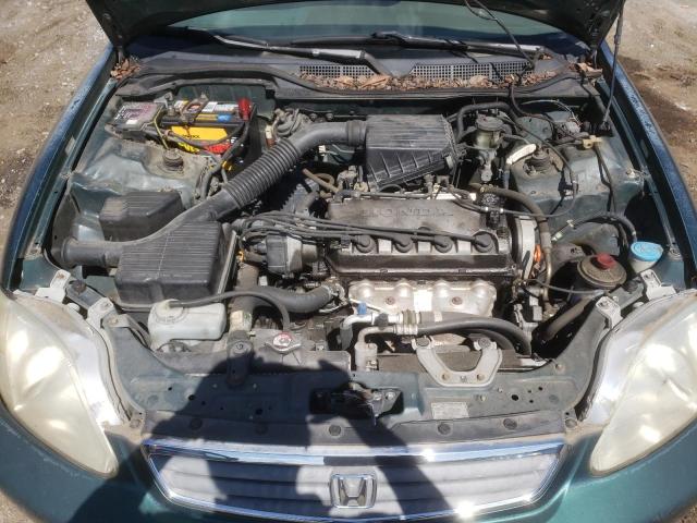 2HGEJ6614YH549974 - 2000 HONDA CIVIC BASE GREEN photo 11