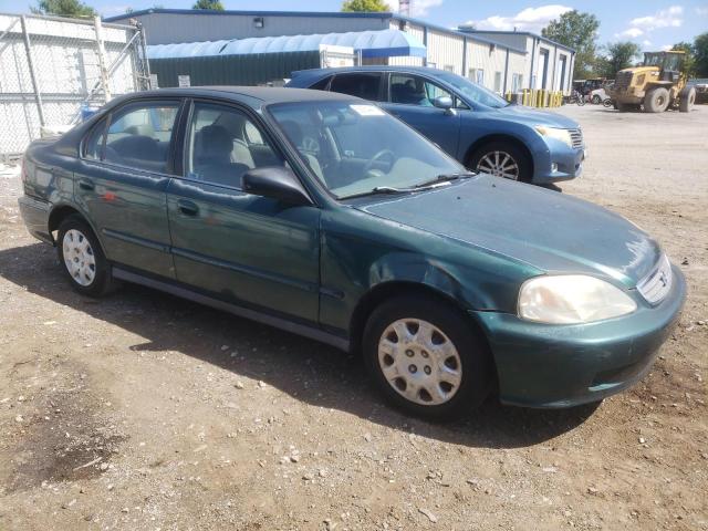 2HGEJ6614YH549974 - 2000 HONDA CIVIC BASE GREEN photo 4