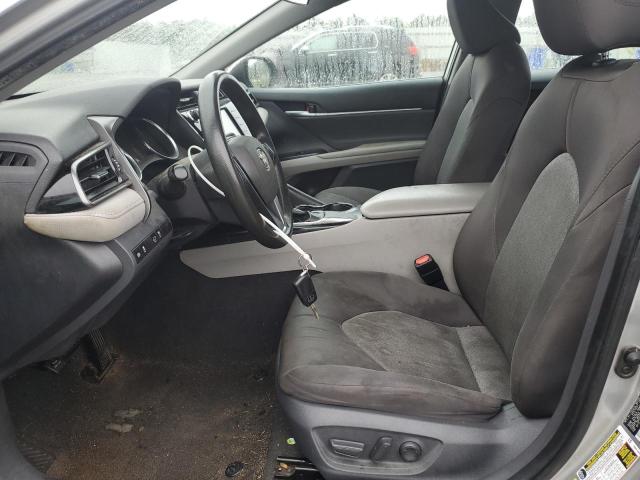 4T1B11HK8KU237487 - 2019 TOYOTA CAMRY L SILVER photo 7