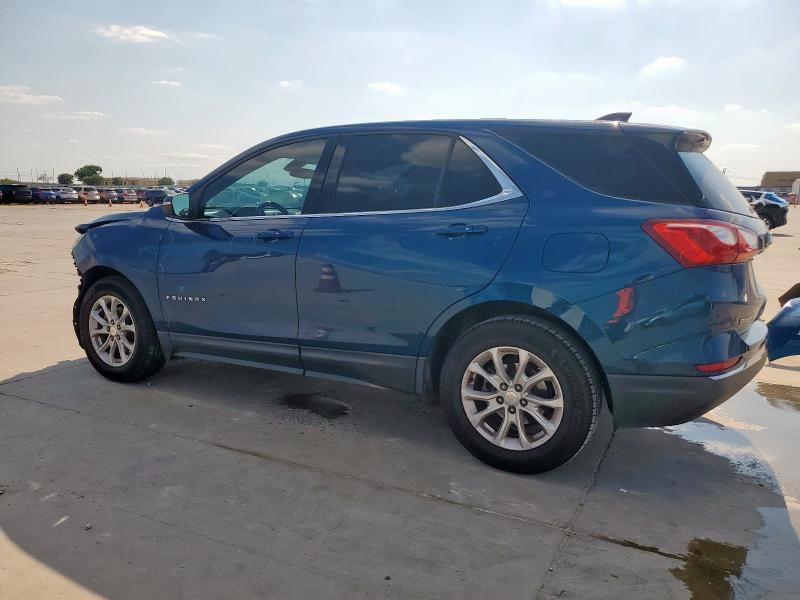 3GNAXKEV4KL243453 - 2019 CHEVROLET EQUINOX LT 蓝色 照片 2