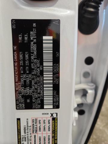 2T2BAMCA0RC069867 - 2024 LEXUS RX 350 BASE WHITE photo 13