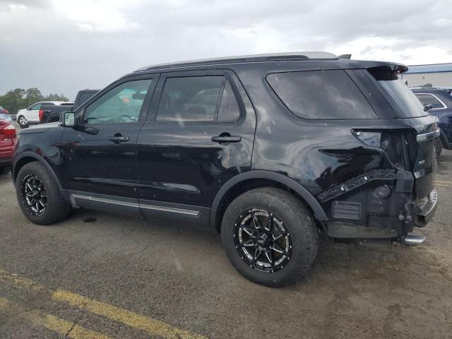 1FM5K8D88GGB77052 - 2016 FORD EXPLORER XLT BLACK photo 2