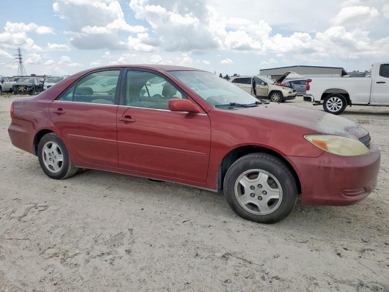 4T1BF30K03U038444 - 2003 TOYOTA CAMRY LE BURGUNDY photo 4