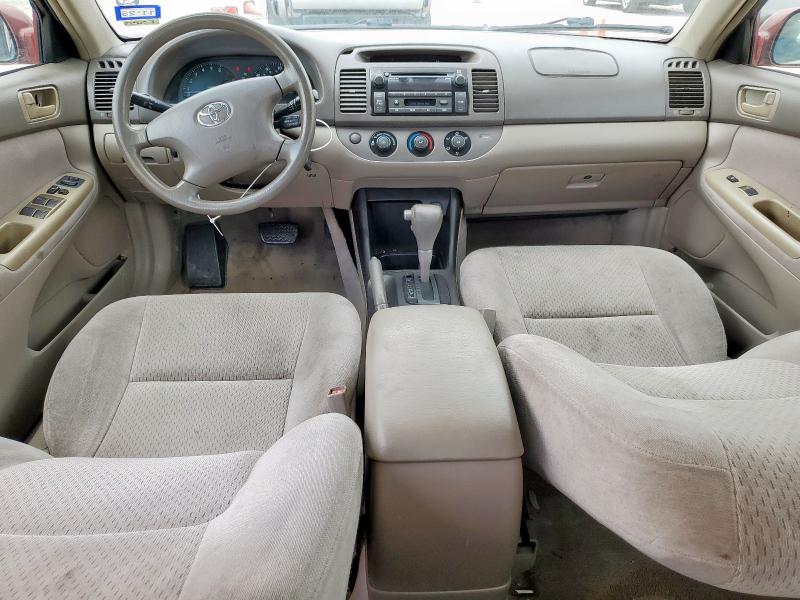 4T1BF30K03U038444 - 2003 TOYOTA CAMRY LE BURGUNDY photo 8