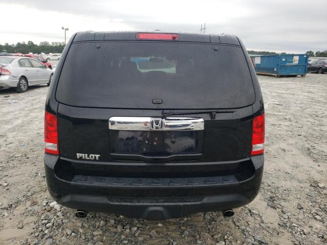 5FNYF3H55EB018795 - 2014 HONDA PILOT EXL BLACK photo 6