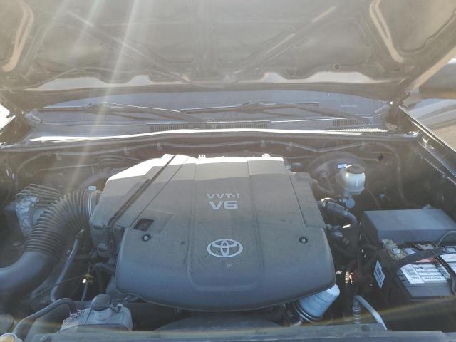 3TMLU4EN5AM055734 - 2010 TOYOTA TACOMA DOUBLE CAB GRAY photo 11