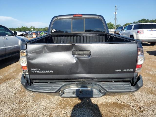 3TMLU4EN5AM055734 - 2010 TOYOTA TACOMA DOUBLE CAB GRAY photo 6