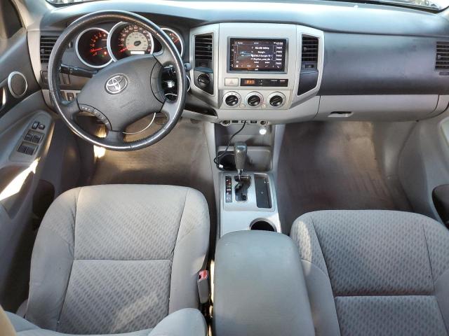 3TMLU4EN5AM055734 - 2010 TOYOTA TACOMA DOUBLE CAB GRAY photo 8