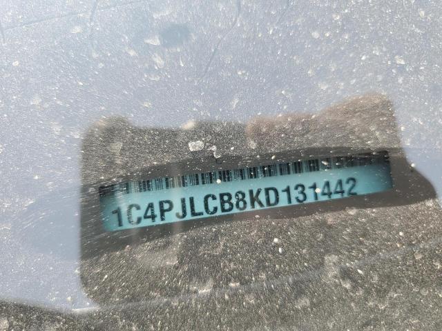 1C4PJLCB8KD131442 - 2019 JEEP CHEROKEE LATITUDE ვერცხლისფერი ფოტო 13