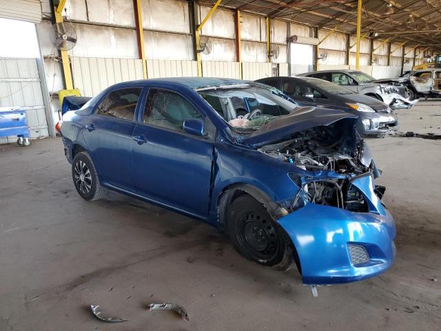 JTDBU4EE3A9107789 - 2010 TOYOTA COROLLA BASE BLUE photo 4