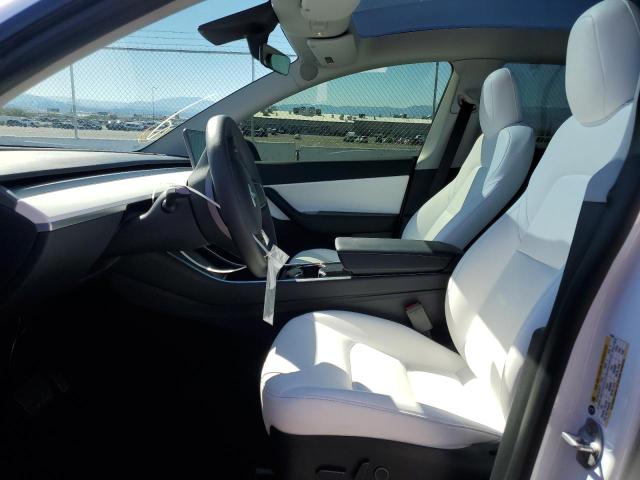 5YJYGDEEXMF112483 - 2021 TESLA MODEL Y WHITE photo 7