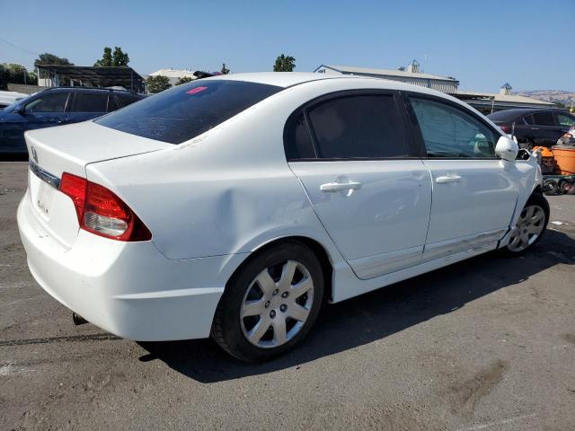 19XFA1F50BE002051 - 2011 HONDA CIVIC LX WHITE photo 3