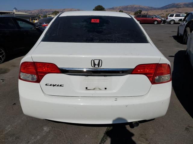 19XFA1F50BE002051 - 2011 HONDA CIVIC LX WHITE photo 6