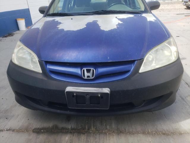 2HGES16314H642169 - 2004 HONDA CIVIC DX VP BLUE photo 5