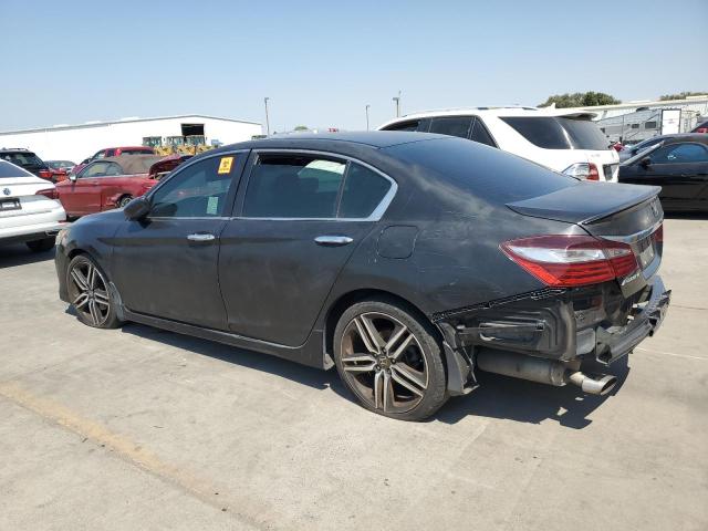 1HGCR2F52GA136895 - 2016 HONDA ACCORD SPORT შავი ფოტო 2