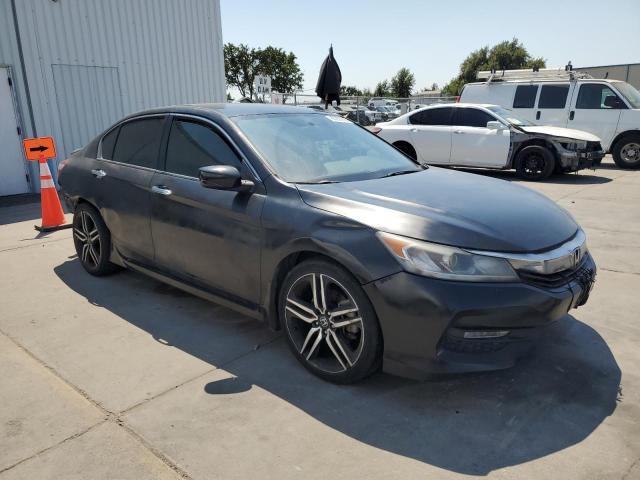 1HGCR2F52GA136895 - 2016 HONDA ACCORD SPORT შავი ფოტო 4
