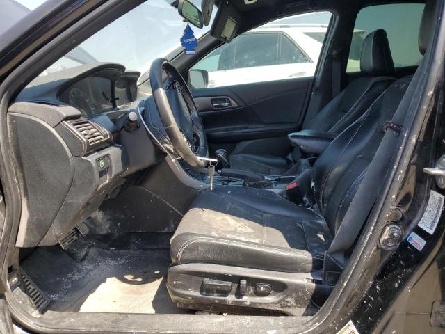 1HGCR2F52GA136895 - 2016 HONDA ACCORD SPORT შავი ფოტო 7
