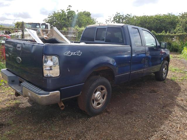 1FTRX14W85NA13077 - 2005 FORD F150 BLUE photo 3