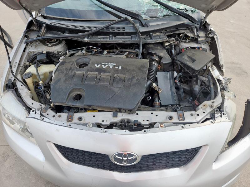 1NXBU4EE0AZ276676 - 2010 TOYOTA COROLLA BASE ნაცრისფერი ფოტო 11