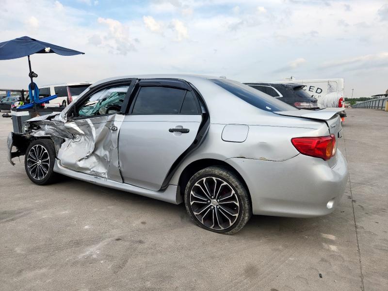 1NXBU4EE0AZ276676 - 2010 TOYOTA COROLLA BASE ნაცრისფერი ფოტო 2